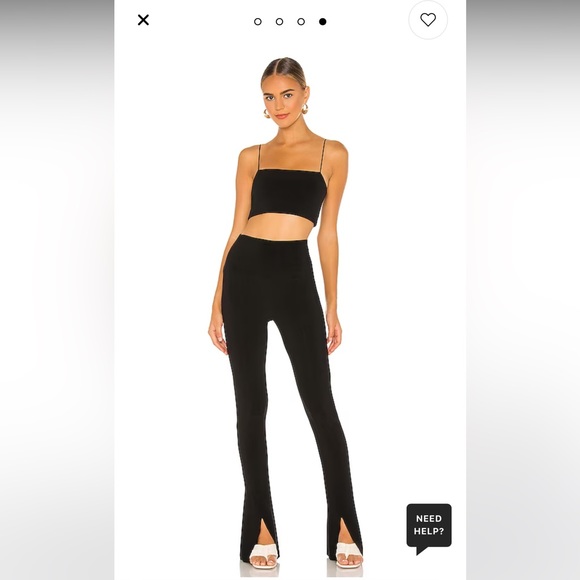 COPY - EUC Like new only tried on Norma Kamali Spat Legging  sz M Black - Picture 15 of 15